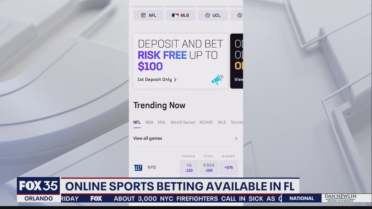 Online sports betting available on Hard Rock app